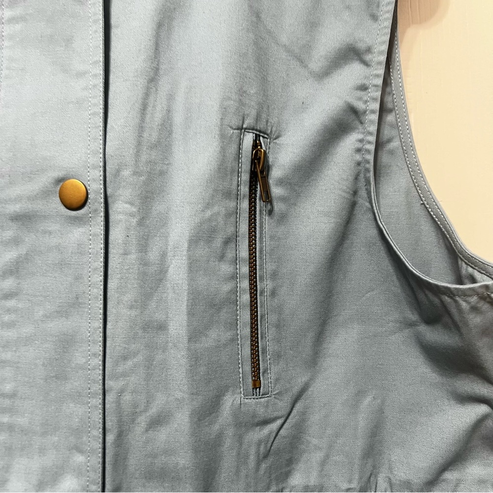 Zenana Outfitters Utility Vest Hood - Picture 3 of 7